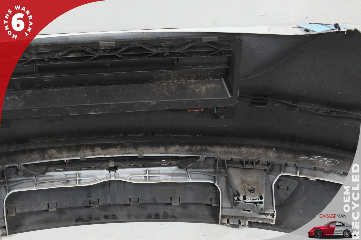 2008-2015 Audi TT 8J AWD Rear Bumper Cover Panel Assembly 8J0807317 Ibis White