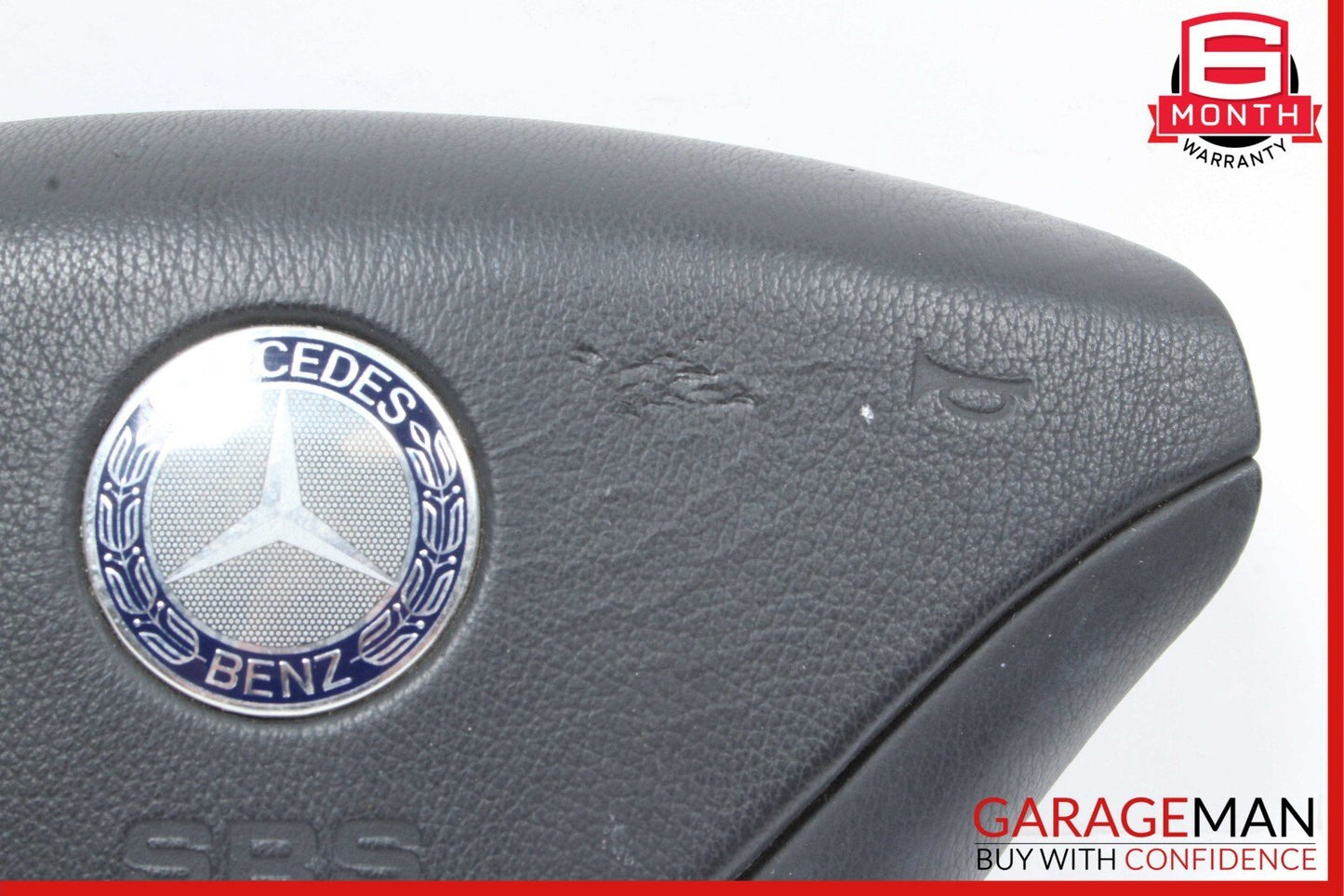 01-04 Mercedes R170 SLK320 SL500 Driver Steering Wheel Air Bag Airbag SRS Black