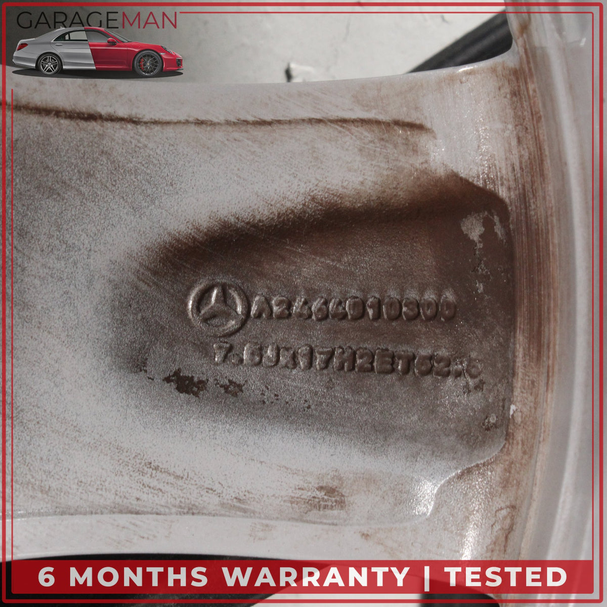 2014-2019 Mercedes W117 CLA250 Front or Rear Side Wheel Rim 7.5JX17H2 ET52.5 OEM