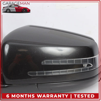 2007-2014 Mercedes-Benz CL550 W216 Coupe Front Left Door Rear View Mirror w/ Blind Spot 2168101776 OEM