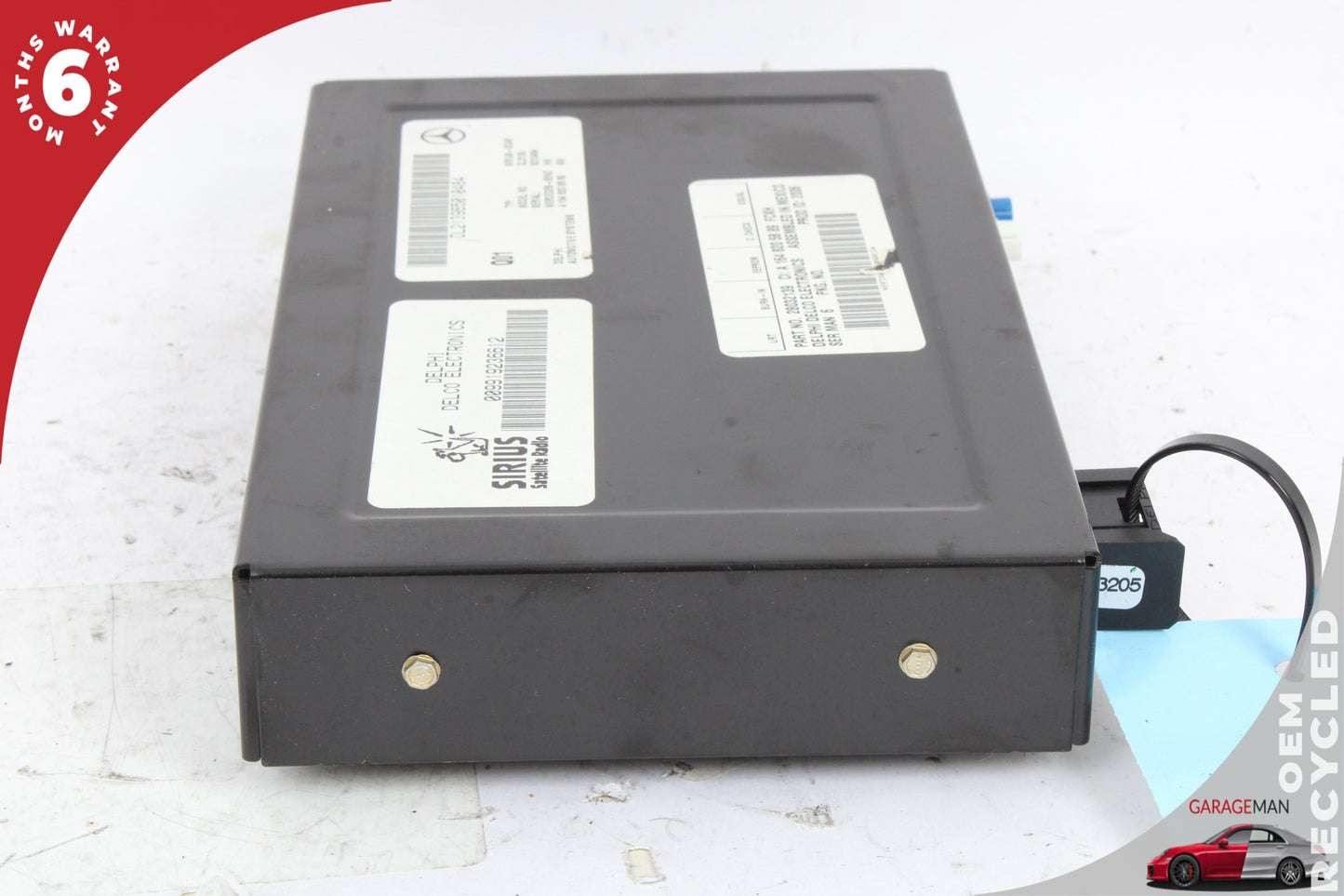 2003-2011 Mercedes X164 GL450 Sirius Satellite Radio Receiver 1648205889 OEM