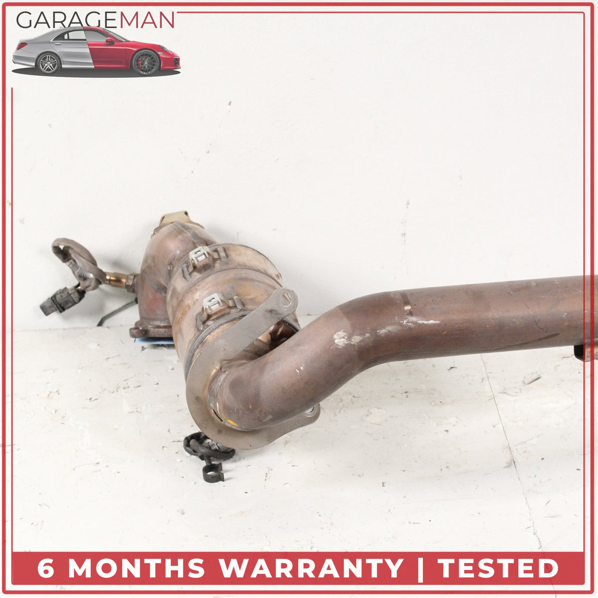 2014-2020 Mercedes C117 CLA250 GLA250 M270 FWD Exhaust Downpipe 2464900514 OEM