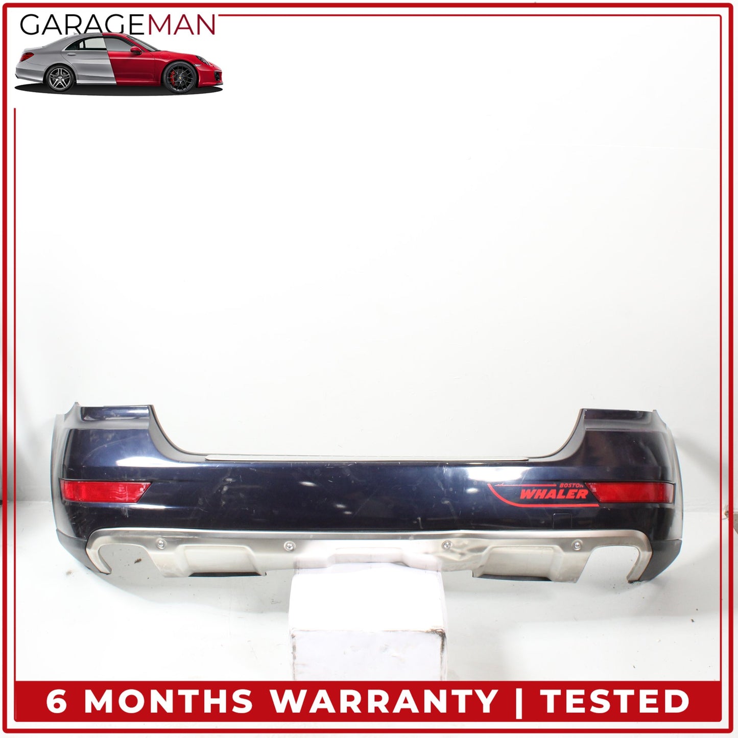 2009-2011 Mercedes W164 ML350 ML550 Base Rear Bumper Cover Assembly Blue OEM