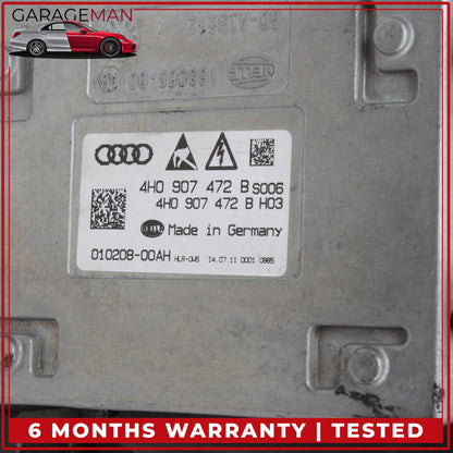 2011-2014 Audi A8 Quattro Front Left Side LED Head Light Lamp 4H0941030 OEM