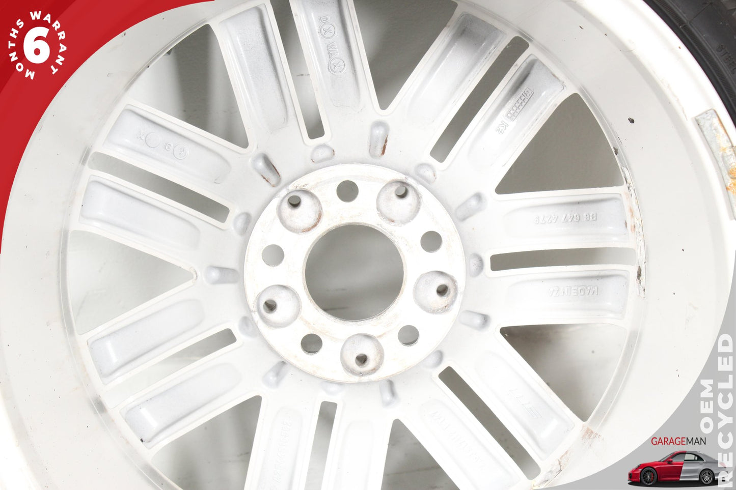 2008-2011 Mercedes W204 C300 Front Wheel Rim w/ Tire 7.5JX17 H2 ET47 OEM