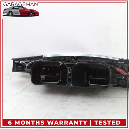 2014-2016 Mercedes W212 E400 Front Dash AC Air Vent Panel w/ Door Trim Wood OEM