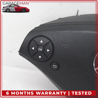 2010-2014 Mercedes W221 S400 Front Left Side Steering Wheel Airbag Black OEM