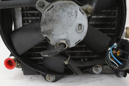 2003-2006 Mercedes W220 S55 AMG Engine Oil Cooler Radiator w/ Fan Motor OEM