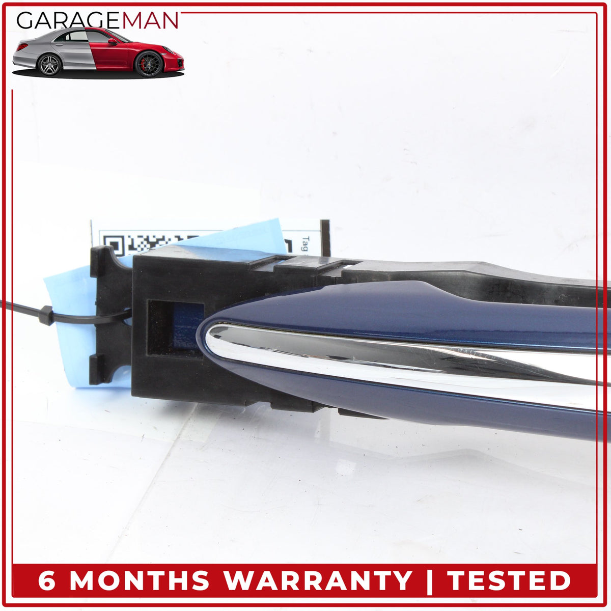 2014-2024 Infiniti Q50 Rear Right Passenger Side Exterior Door Handle Blue OEM