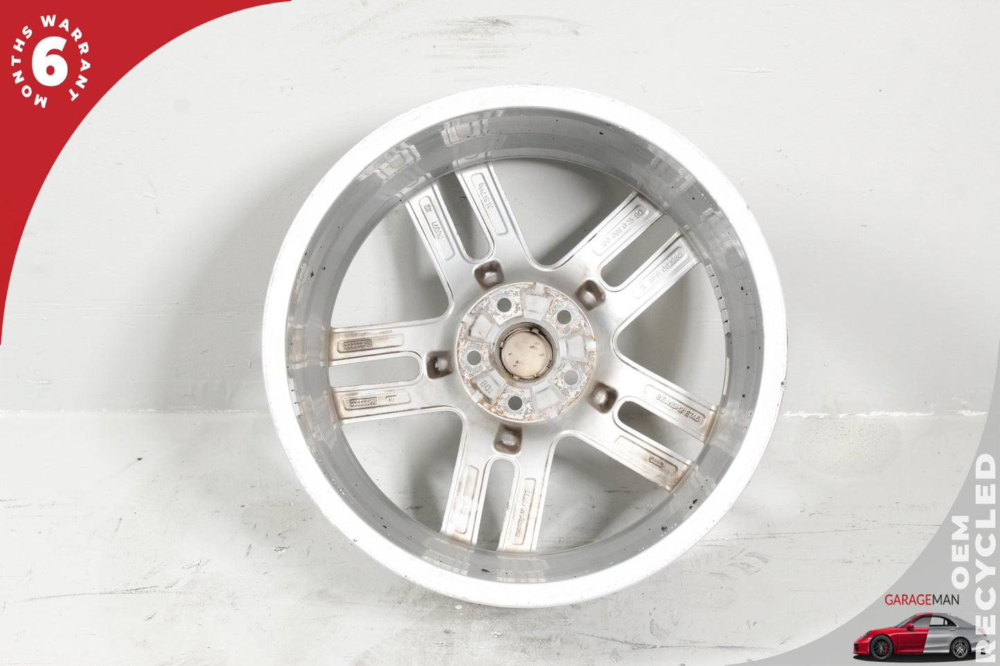 2012-2018 Audi A6 C7 8.5 x 19 19" Wheel Rim Twin 5 Spoke 4G0601025BQ OEM