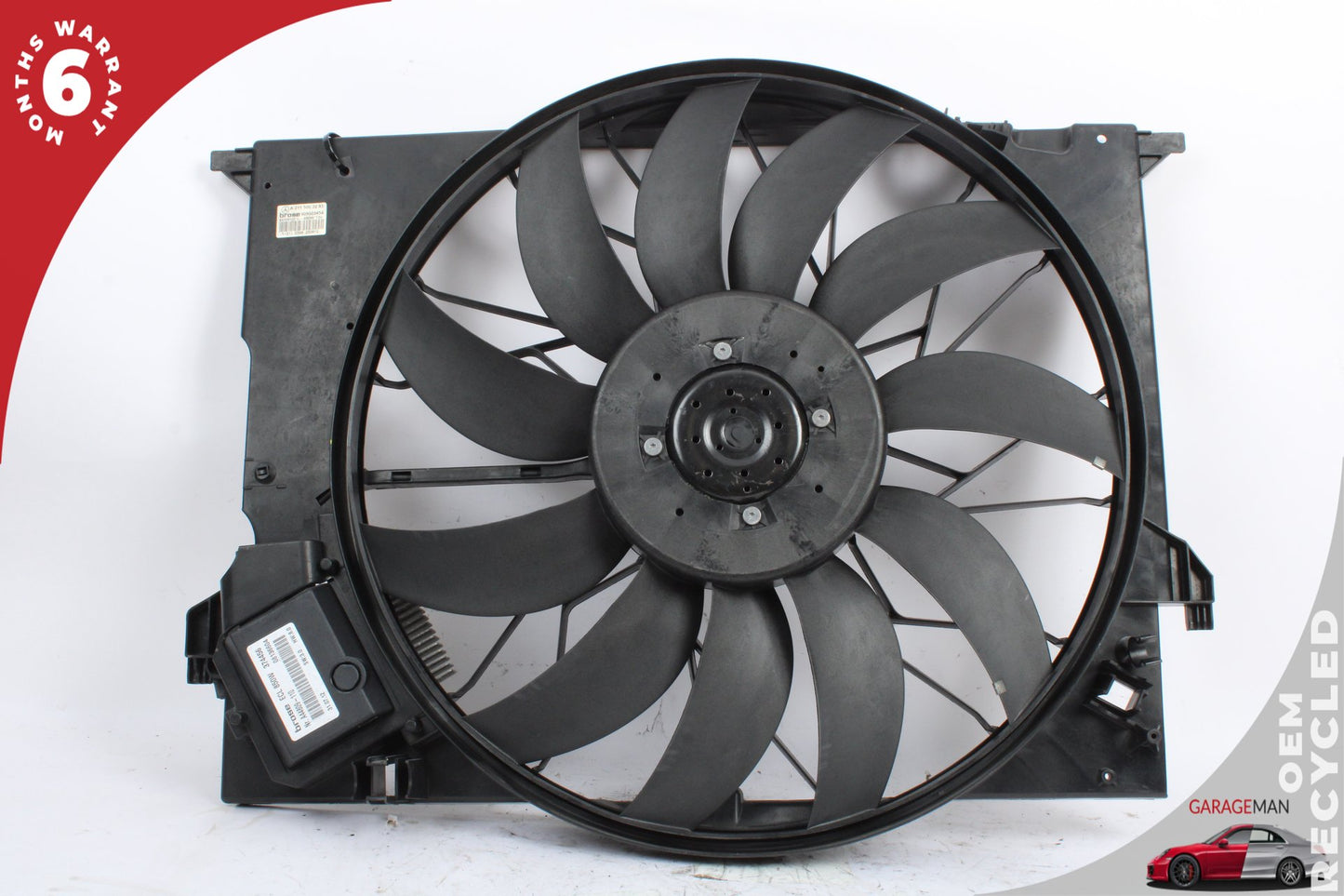 2005-2014 Mercedes W221 S550 CL550 Engine Radiator Cooling Fan Motor Assy OEM
