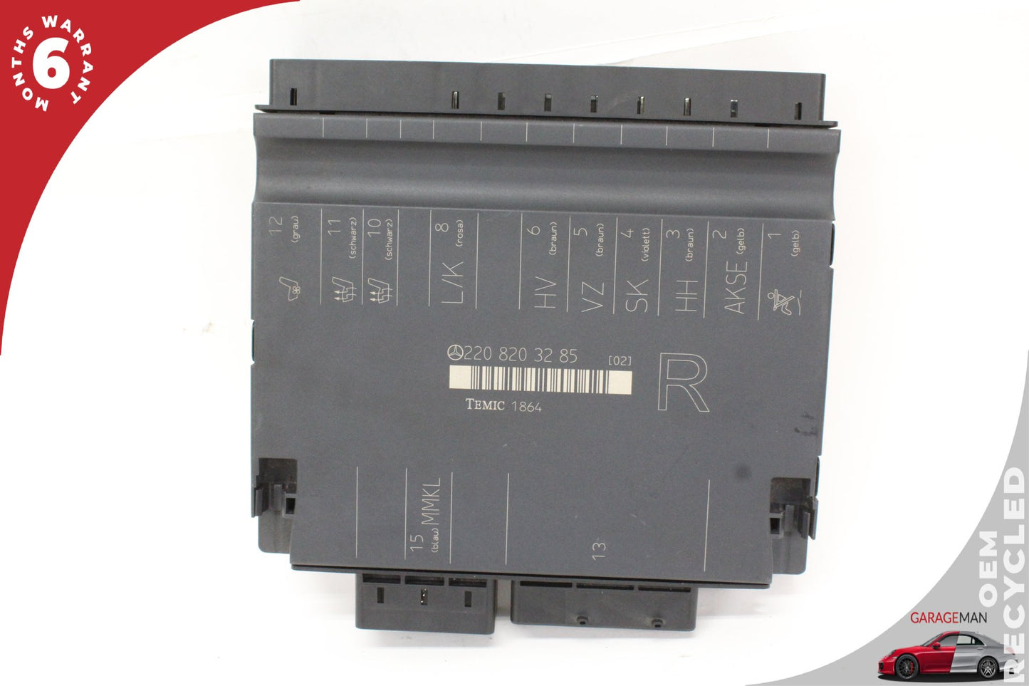 2003-2006 Mercedes W220 S55 AMG Front Right Seat Control Module 2208203285 OEM
