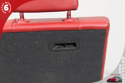 2018-2020 Audi SQ5 SUV Rear Right Passenger Side Complete Seat Assembly Red OEM