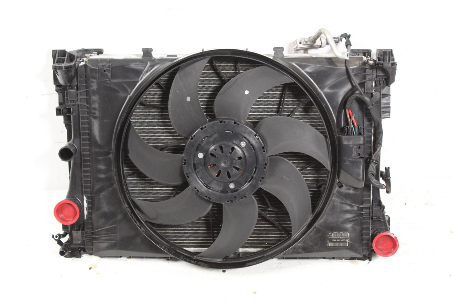 2008-2014 Mercedes W204 C250 Engine Cooling Radiator AC Condenser Assembly OEM
