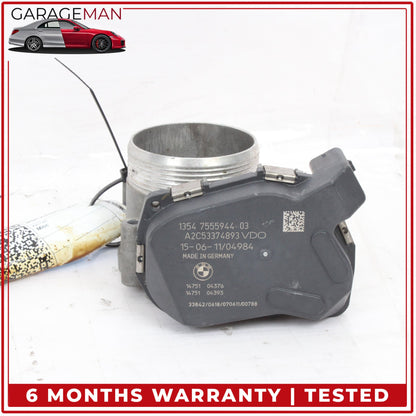 2008-2019 BMW 650i 550i 4.4L V8 N63 Engine Throttle Valve Body 7555944 OEM