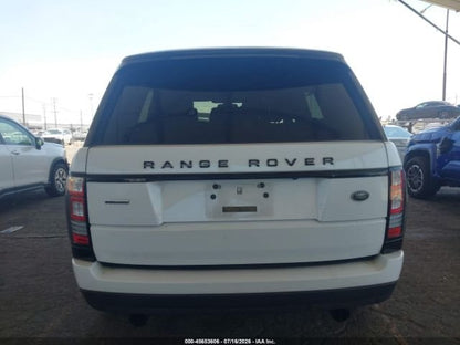 Parting Out- 2014 Land Rover Range Rover L405- __PENDING_CLAIM__