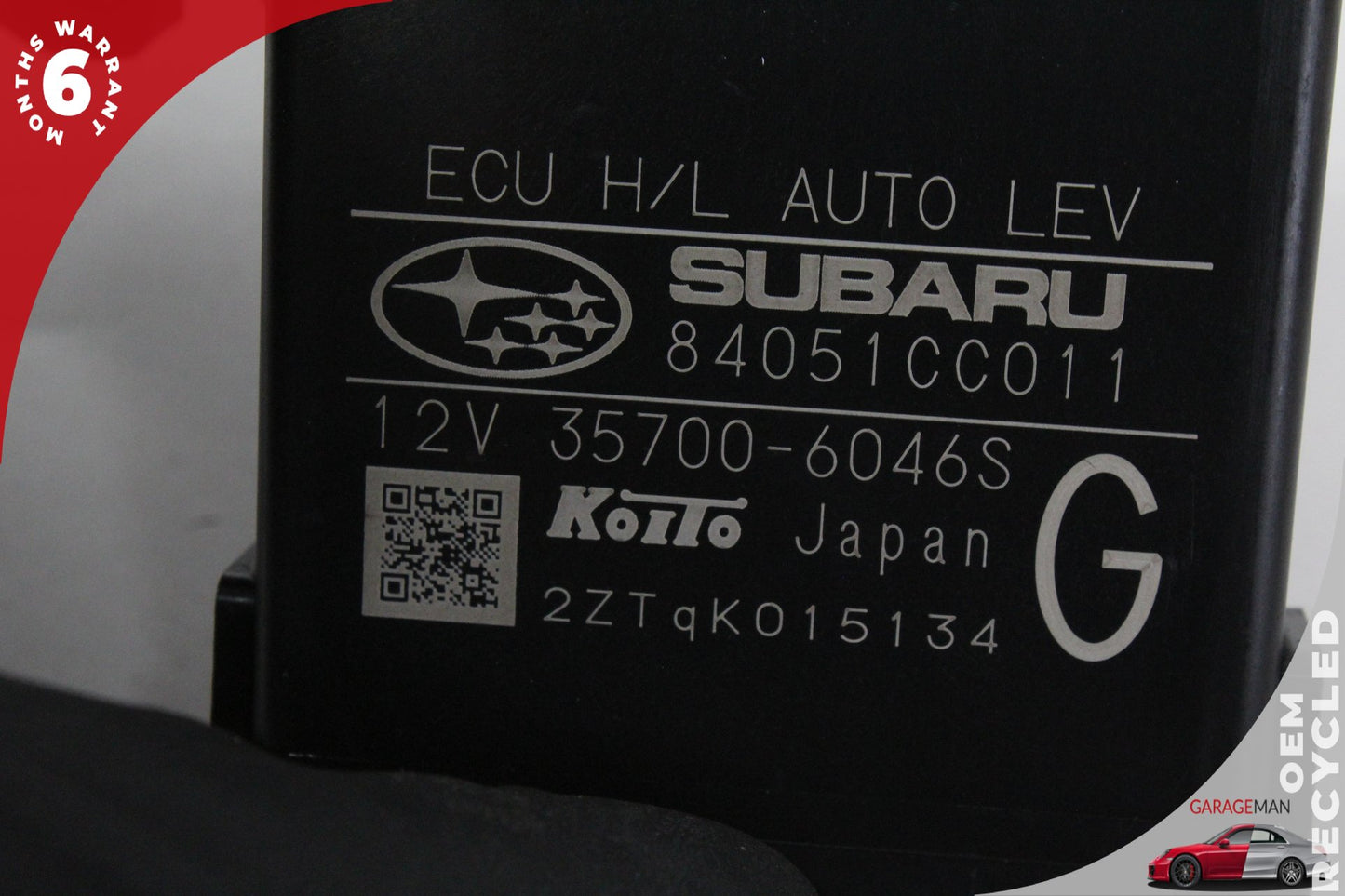 2022-2025 Subaru BRZ Toyota GR86 Headlight Level Control Module 84051CC011 OEM