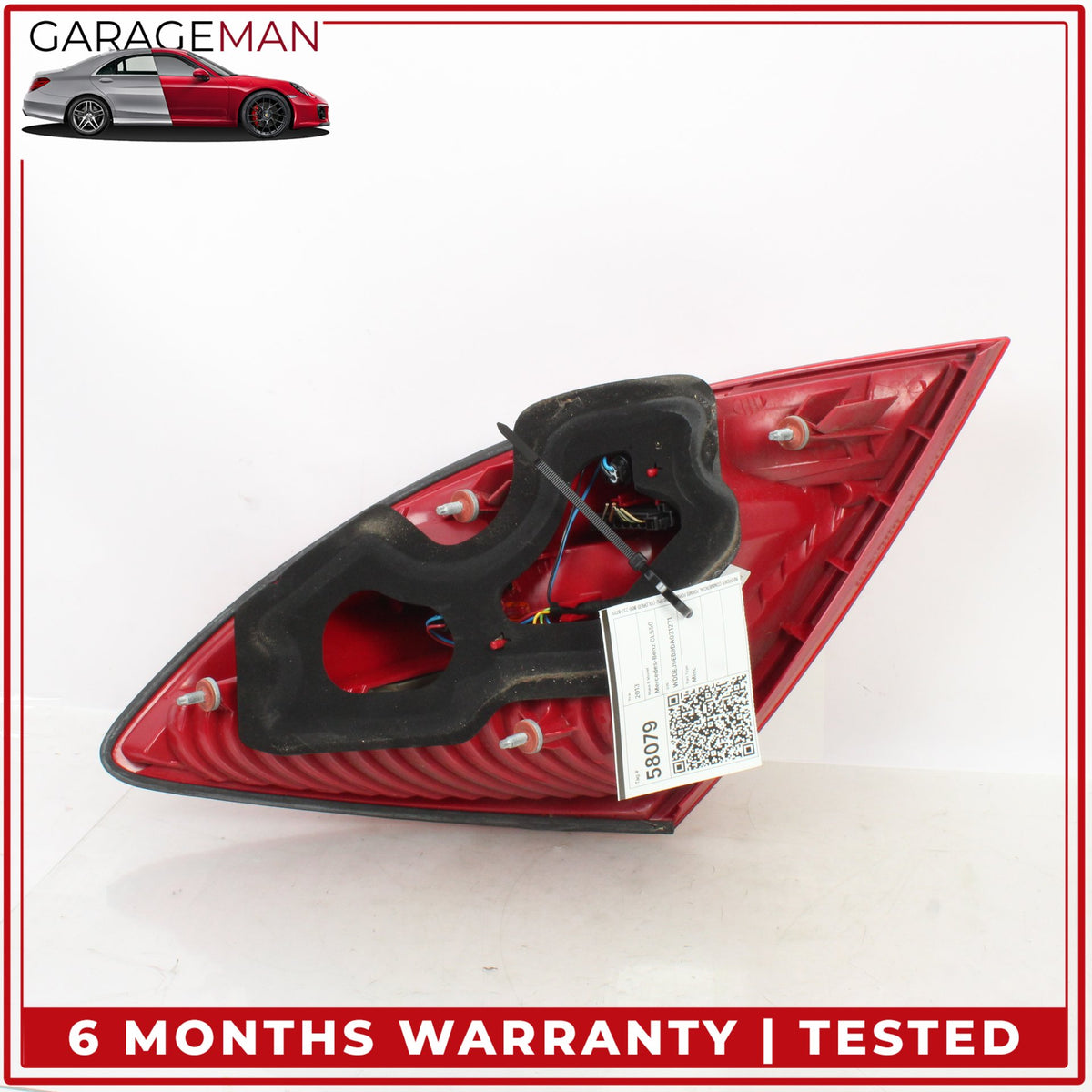 2011-2014 Mercedes W216 CL550 Coupe Rear Left Side Outer Tail Light Lamp OEM
