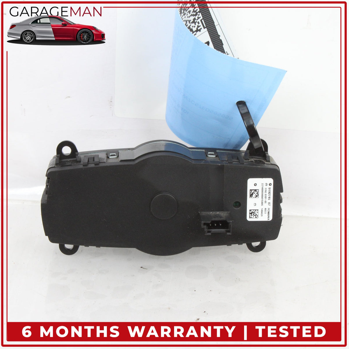2009-2019 BMW 640i 650i F12 Front Left Side Headlight Control Switch 9192745 OEM