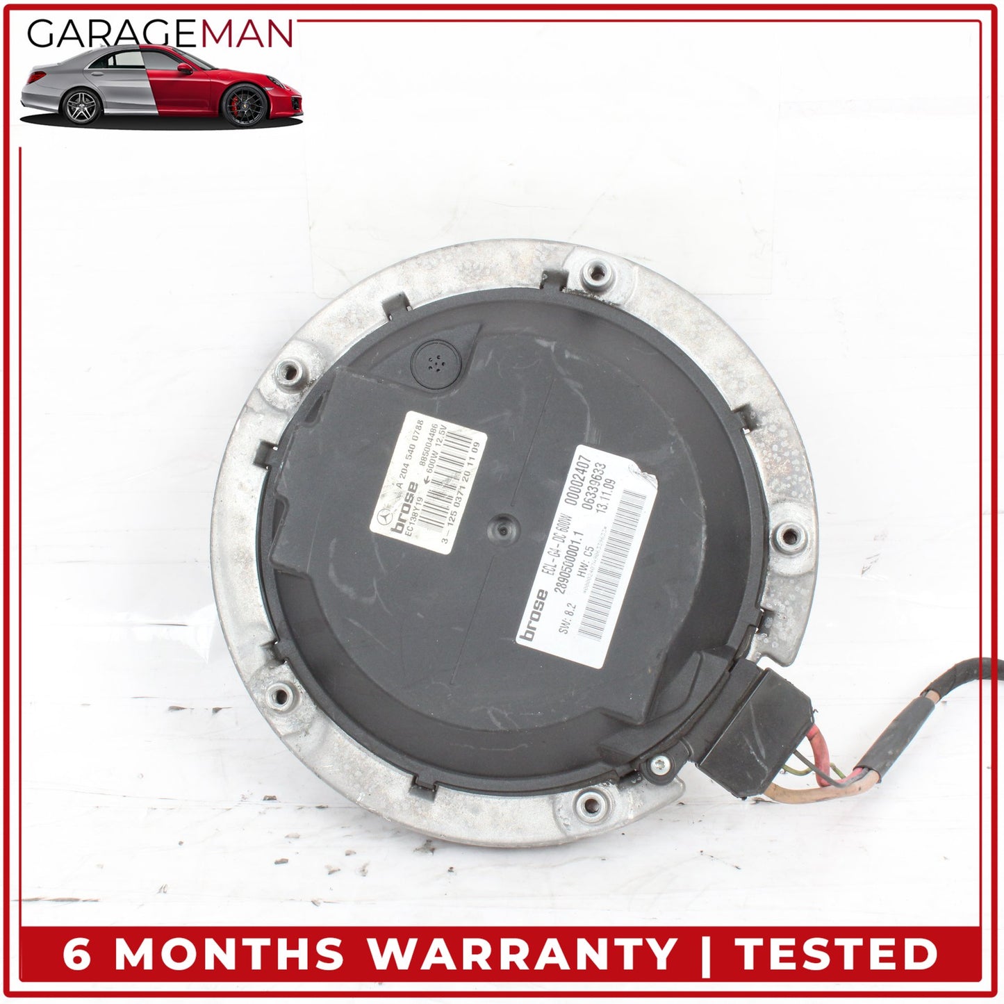 2008-2018 Mercedes W212 E350 GLK350 Engine Radiator Cooling Fan Motor OEM