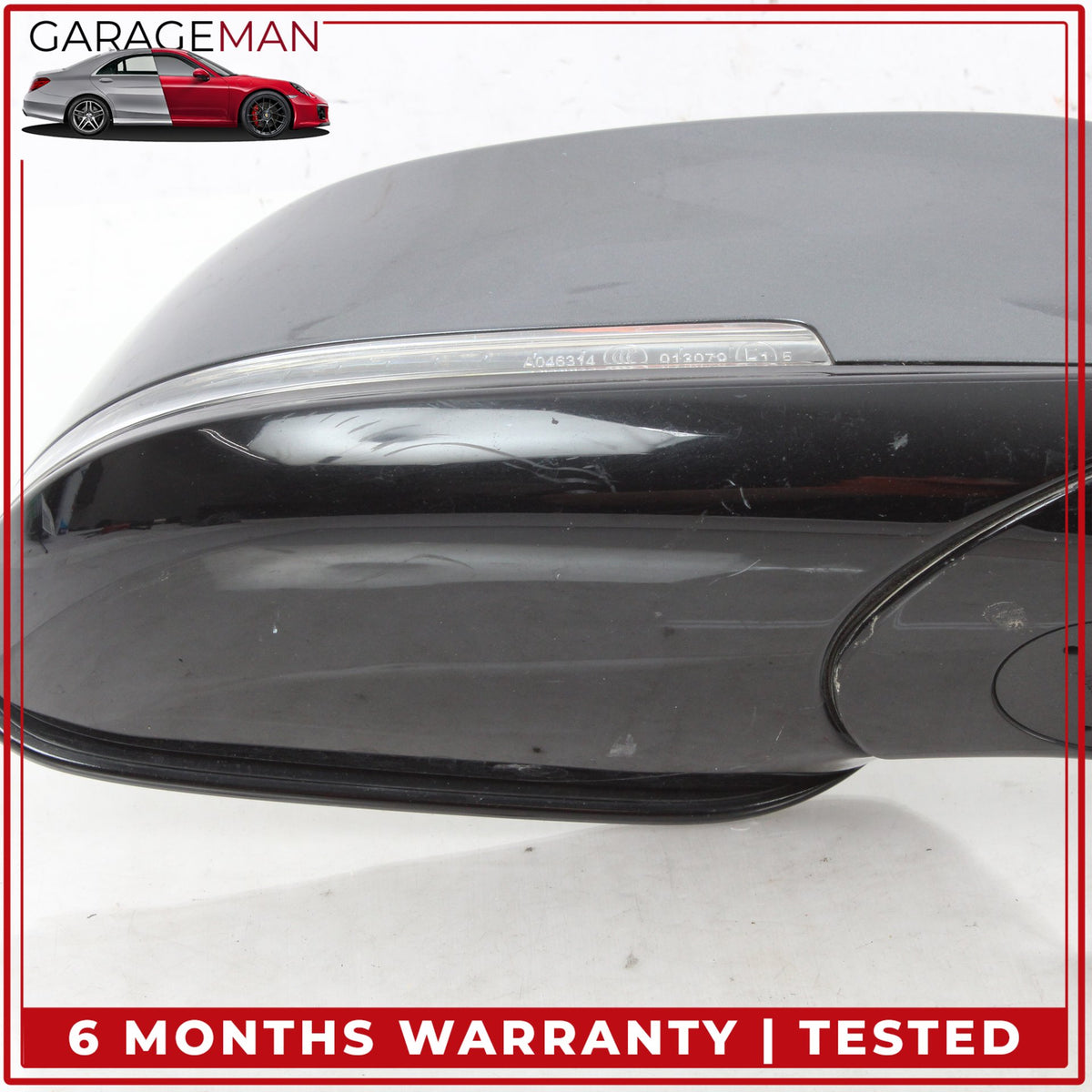 2014-2020 BMW 430i Front Right Side Door Rear View Mirror Gray Metallic OEM