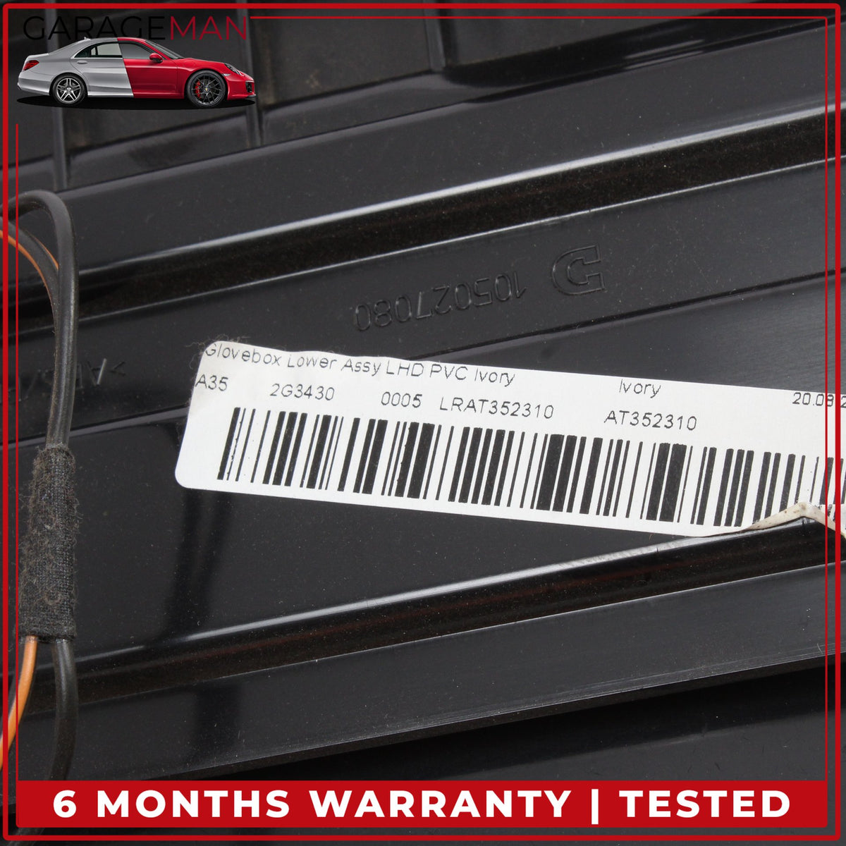 2016-2022 Range Rover L405 Lower Glove Box Storage Compartment CK52060K63B OEM