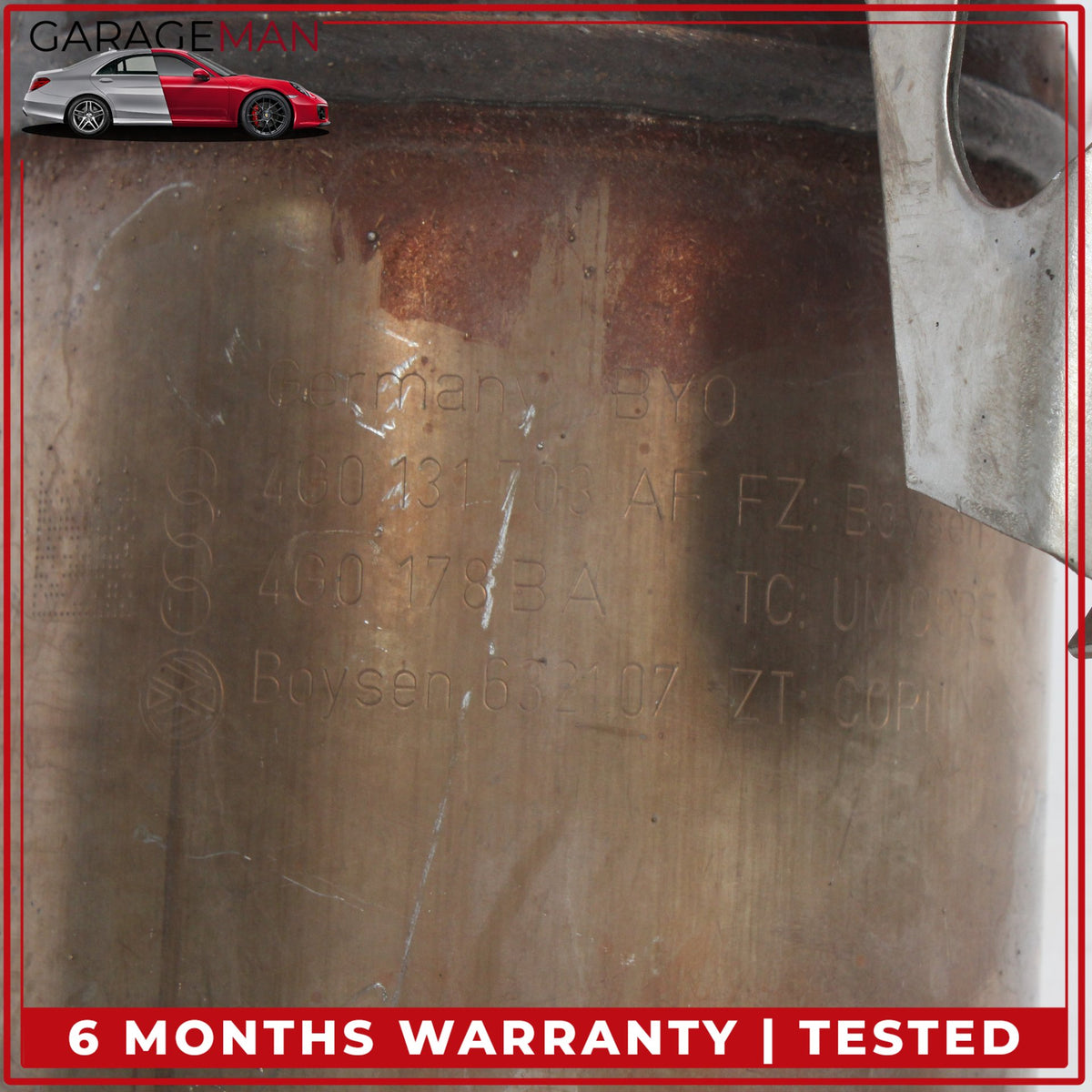 2014-2018 Audi A8 A6 A7 3.0L Engine Left and Right Side Exhaust Downpipe Set OEM