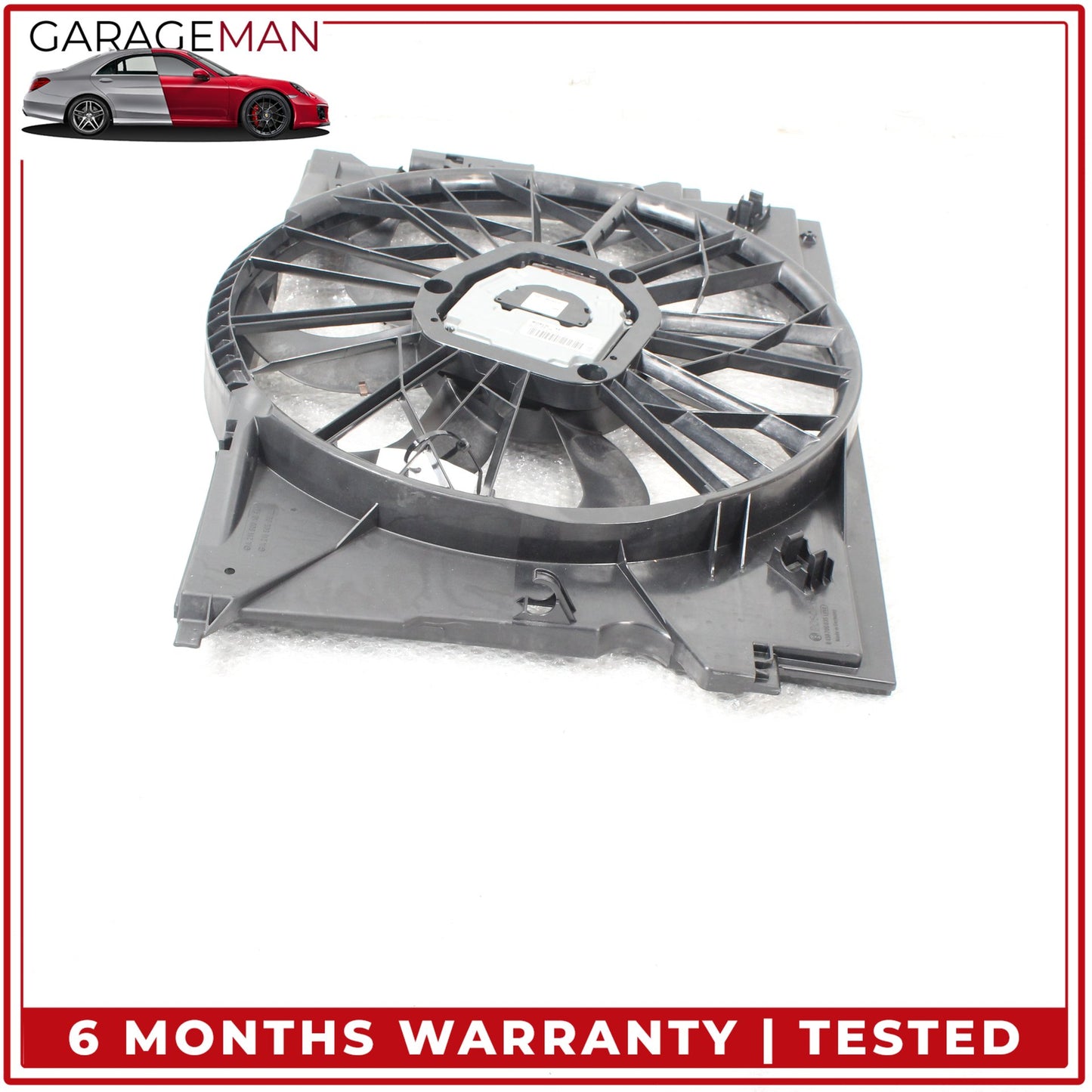 2006-2009 Mercedes W211 E350 Cooling Fan Blade w/ Shroud & Motor 2115001693 OEM