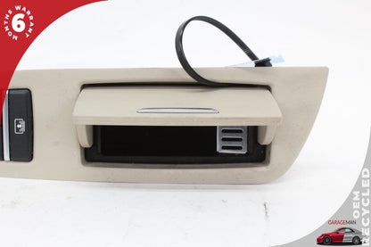 2009-2015 BMW 750i Rear Right Passenger Side Window Switch w/ Trim 9195269 OEM