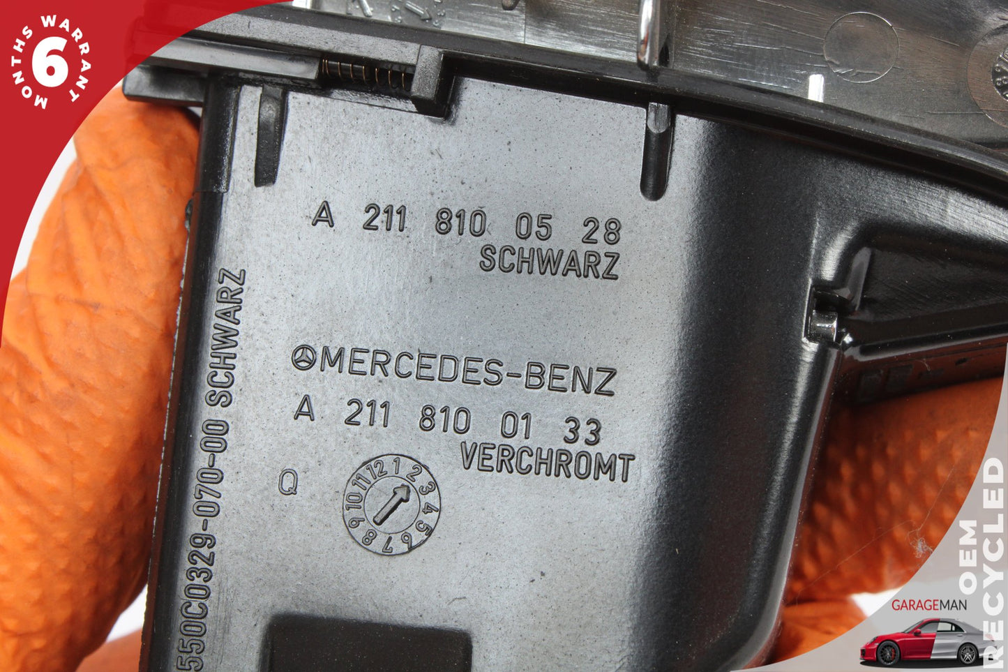 2007-2011 Mercedes W219 CLS63 AMG Rear Left Side Door Ashtray 2118100133 OEM
