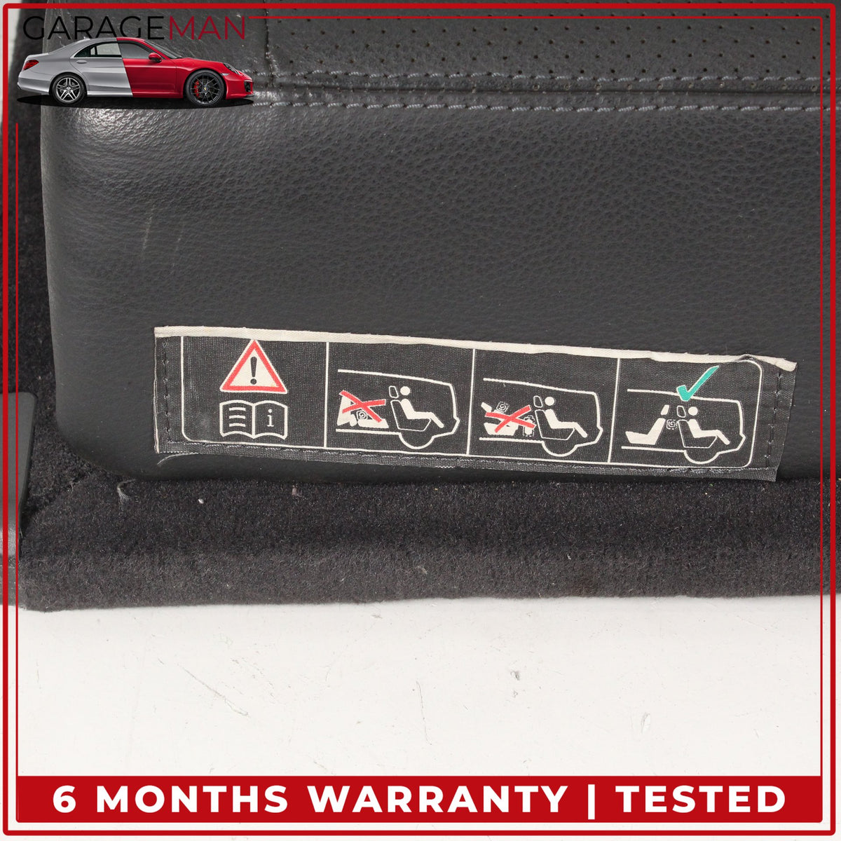 2004-2009 Mercedes-Benz E320 S211 Wagon 3rd Row Lower Bottom Seat Cushion OEM
