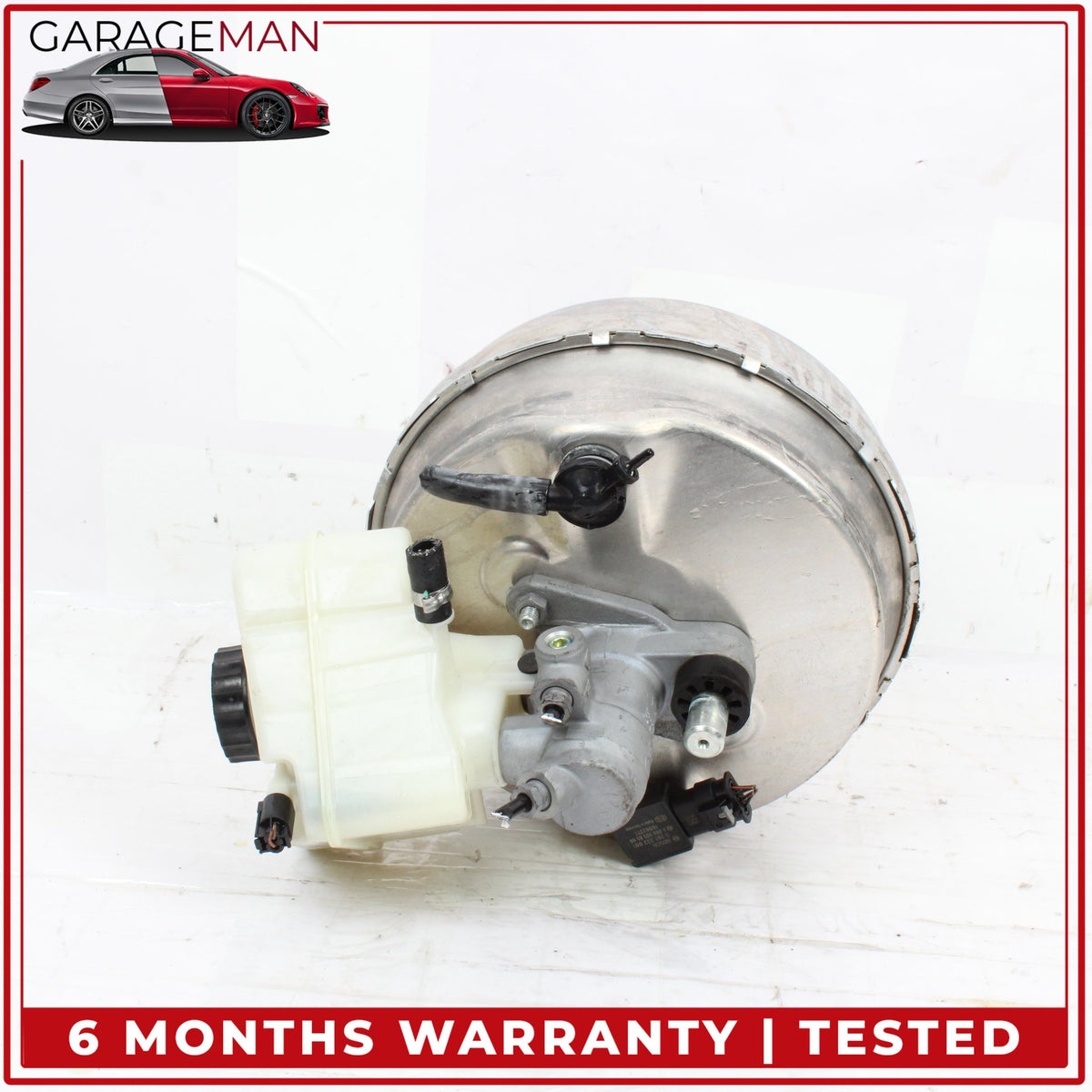 2014-2017 Mercedes W222 S550e Brake Booster Master Cylinder w/ Reservoir OEM