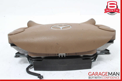 03-12 Mercedes E350 CLS500 SL500 G55 AMG Steering Wheel Airbag Air Bag Brown