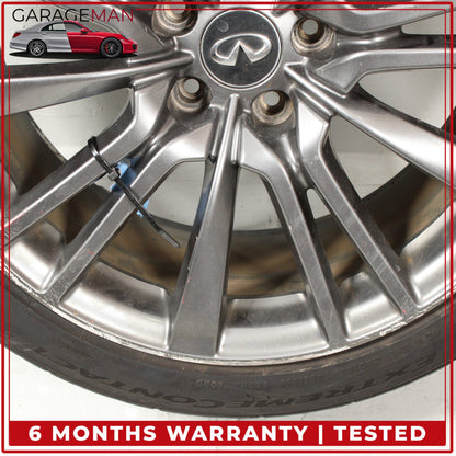 2014-2024 Infiniti Q50 V37 Front or Rear Wheel Rim w/ Tire 9Jx19 D0C004HK9C OEM