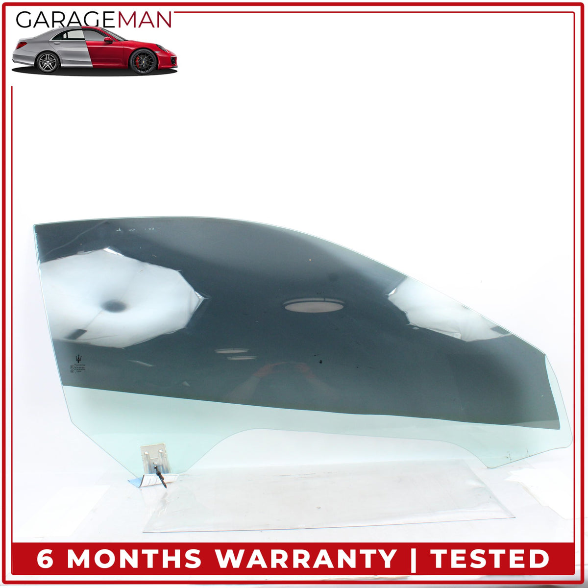 2008-2019 Maserati GranTurismo M145 Front Right Side Door Window Glass OEM
