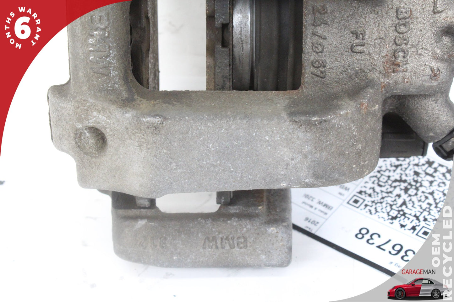 2012-2018 BMW 320i F30 Front Left and Right Side Brake Caliper Set 6857687 OEM