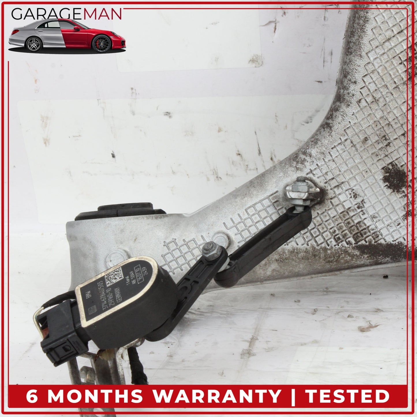 2009-2019 BMW 550i Rear Left Side Lower Control Arm w/ Height Level Sensor OEM