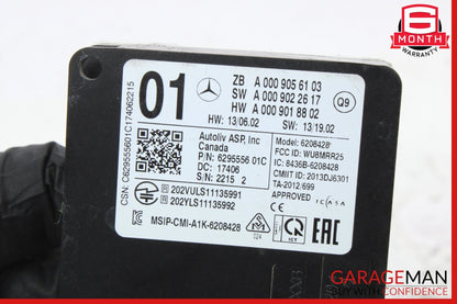 2018 Mercedes-Benz C300 W205 Rear Blind Spot Radar Sensor Module 0009056103