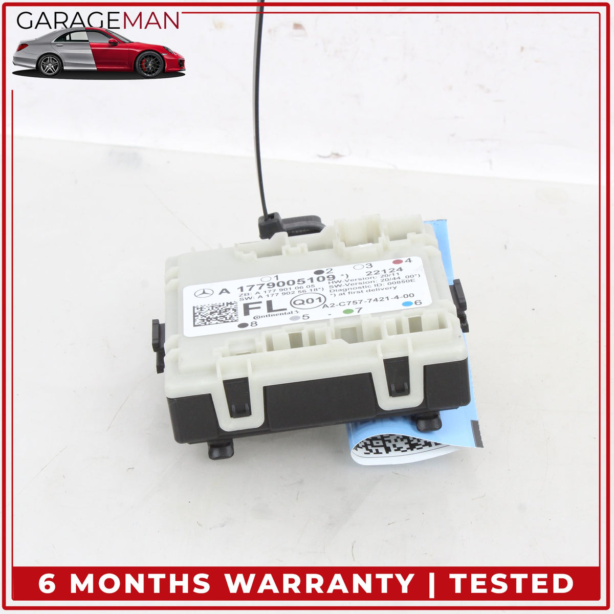2020-2025 Mercedes W177 A220 Front Left Door Control Module 1779005109 OEM