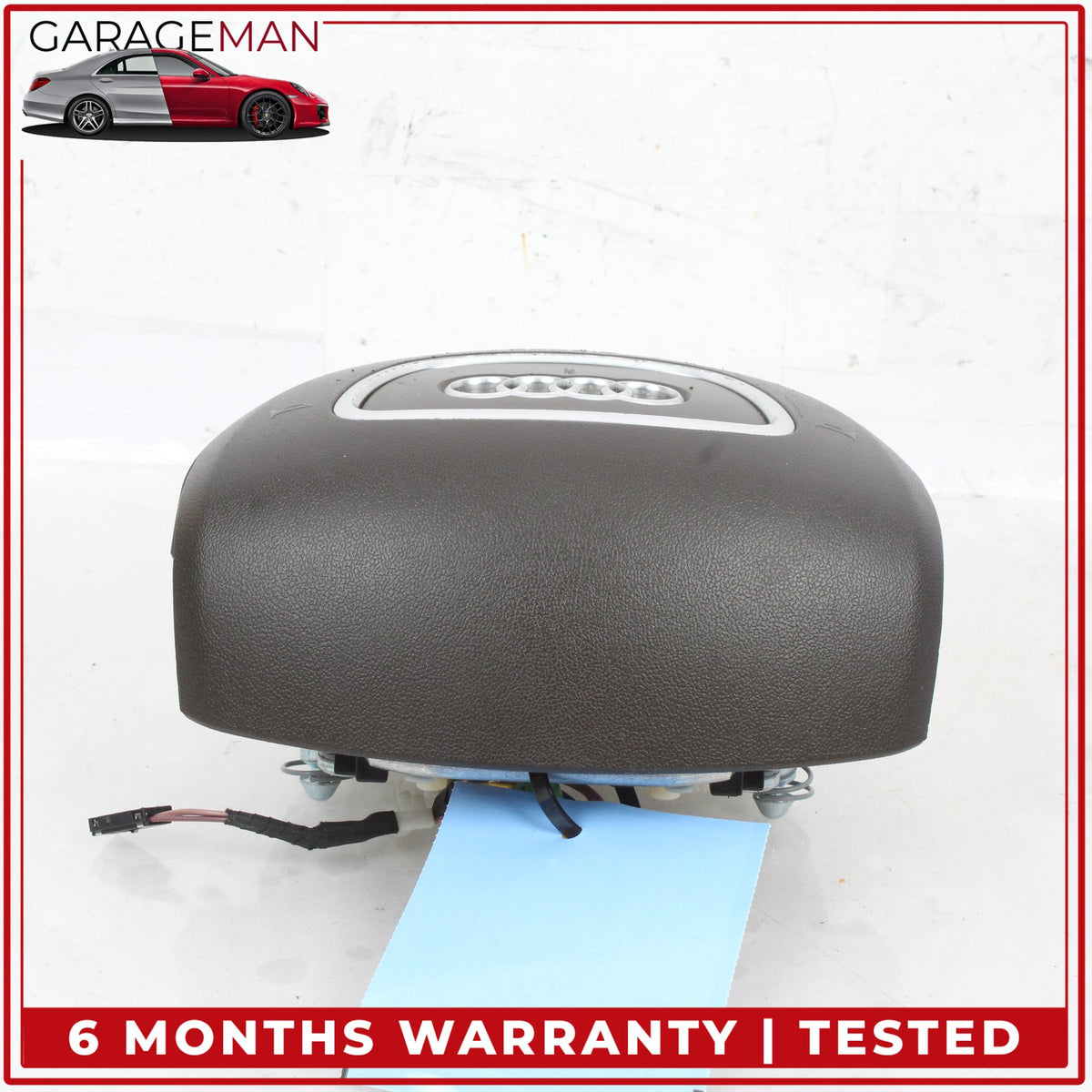2012-2015 Audi A6 A7 S6 S7 Front Left Steering Wheel Airbag Brown 4G0880201G OEM