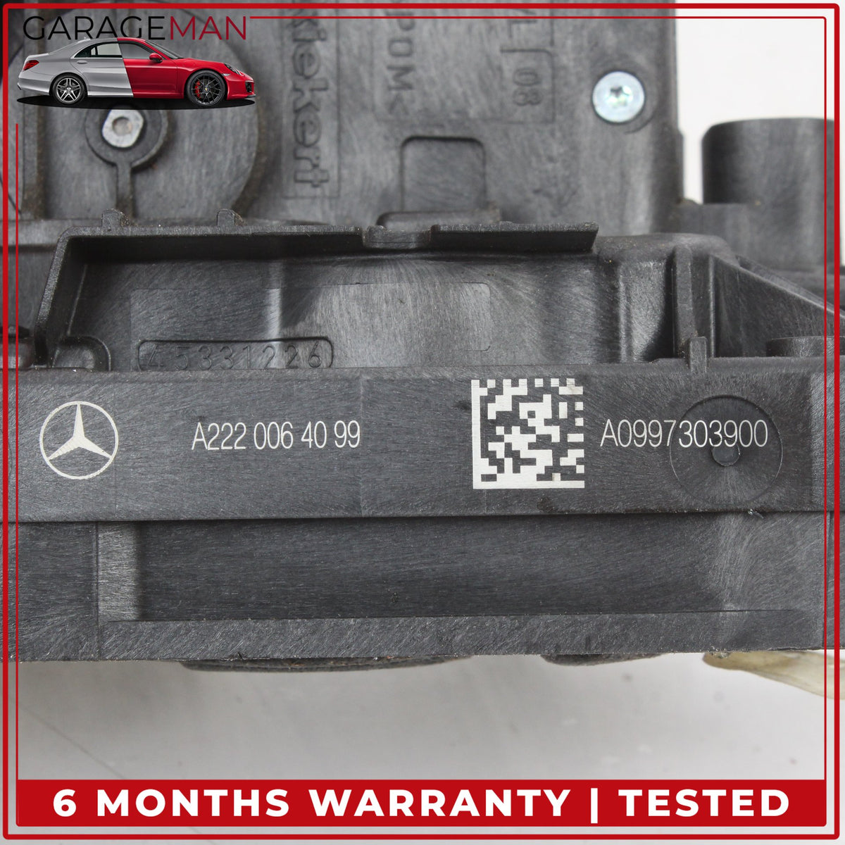 2017-2023 Mercedes W213 E300 Rear Left Exterior Door Handle w/ Lock Latch OEM