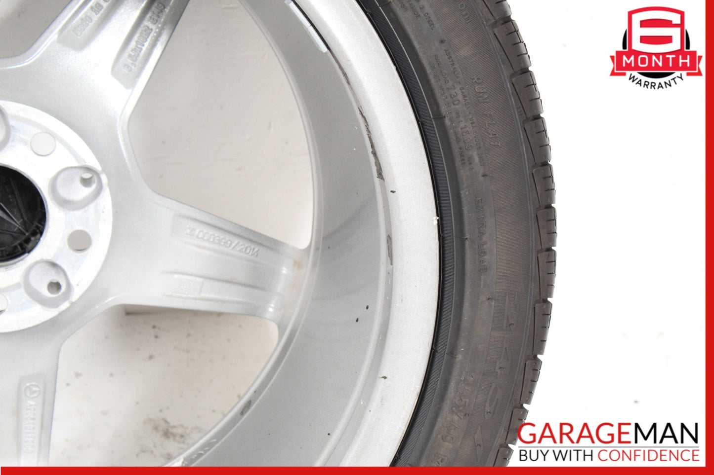 2015-2018 Mercedes W205 C300 Rear Wheel Tire Rim 8.5Jx18H2 ET49 2054011200 OEM