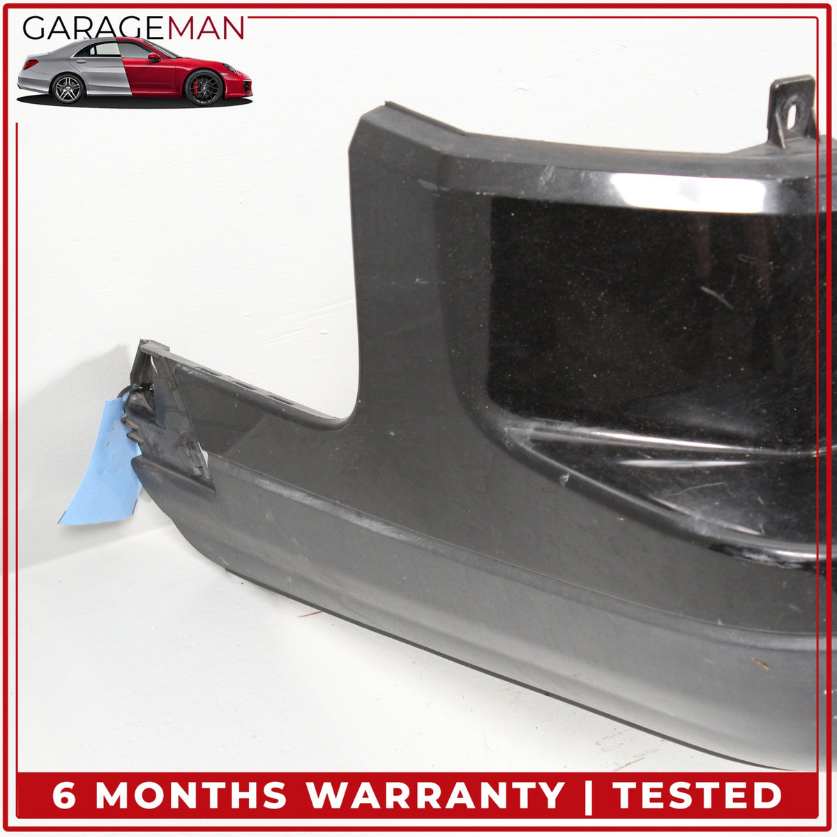 2010-2016 Land Rover LR4 L319 SUV Rear Bumper Cover Santorini Black Metallic OEM