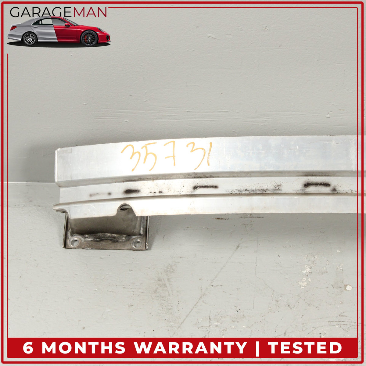 2011-2018 Audi A8 Rear Bumper Reinforcement Impact Crash Bar Beam 4H0807309D OEM