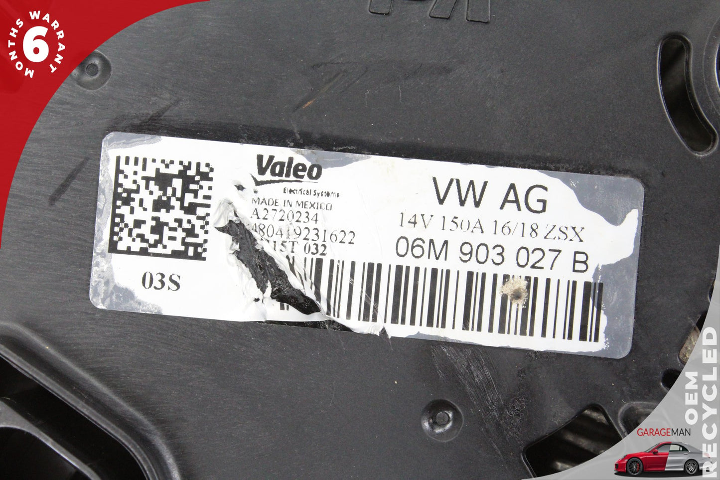2018-2024 Audi SQ5 FY Engine Alternator Generator 06M903027B OEM