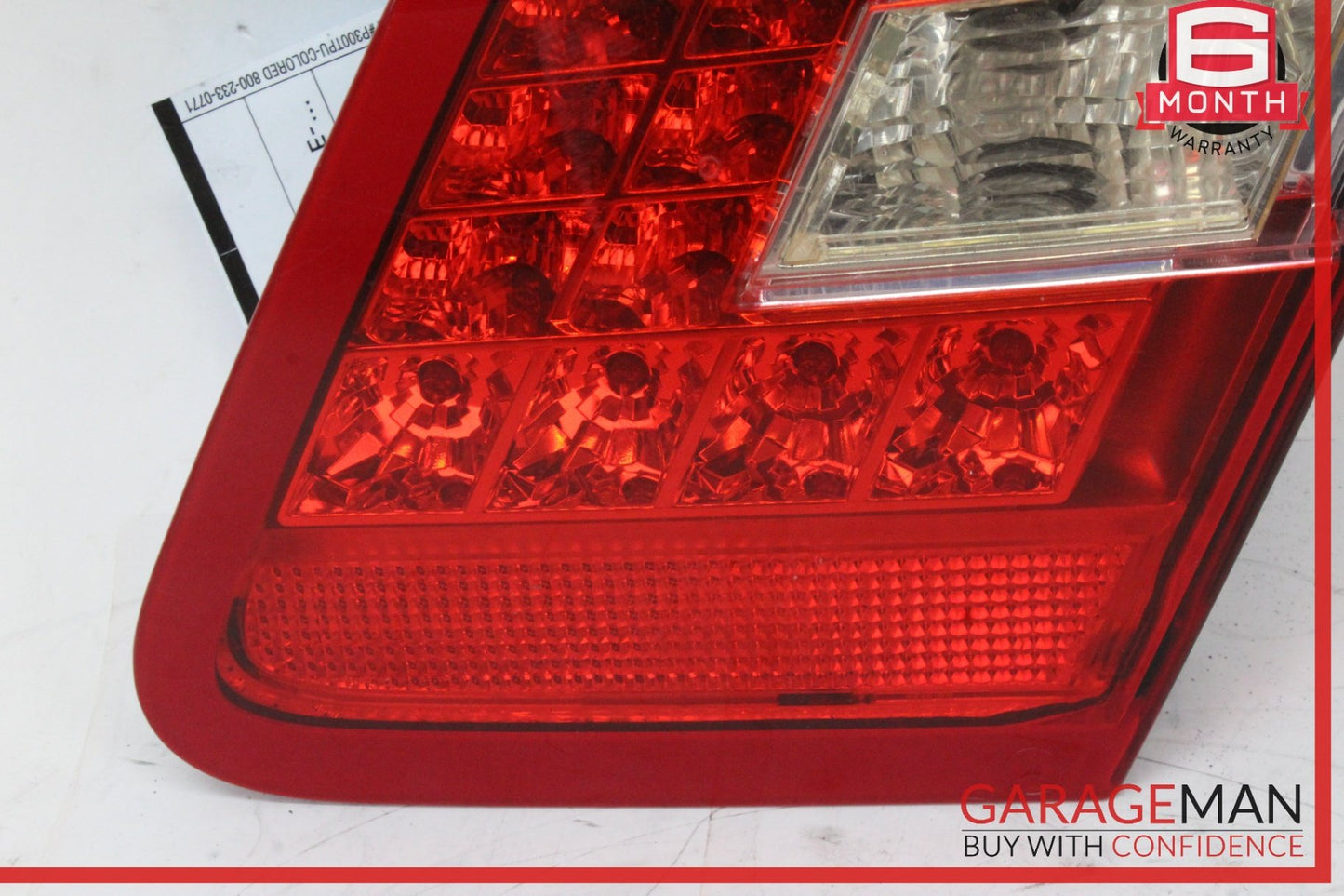 2010-2013 Mercedes W212 E350 LED Rear Right Side Inner Tail Light Lamp OEM