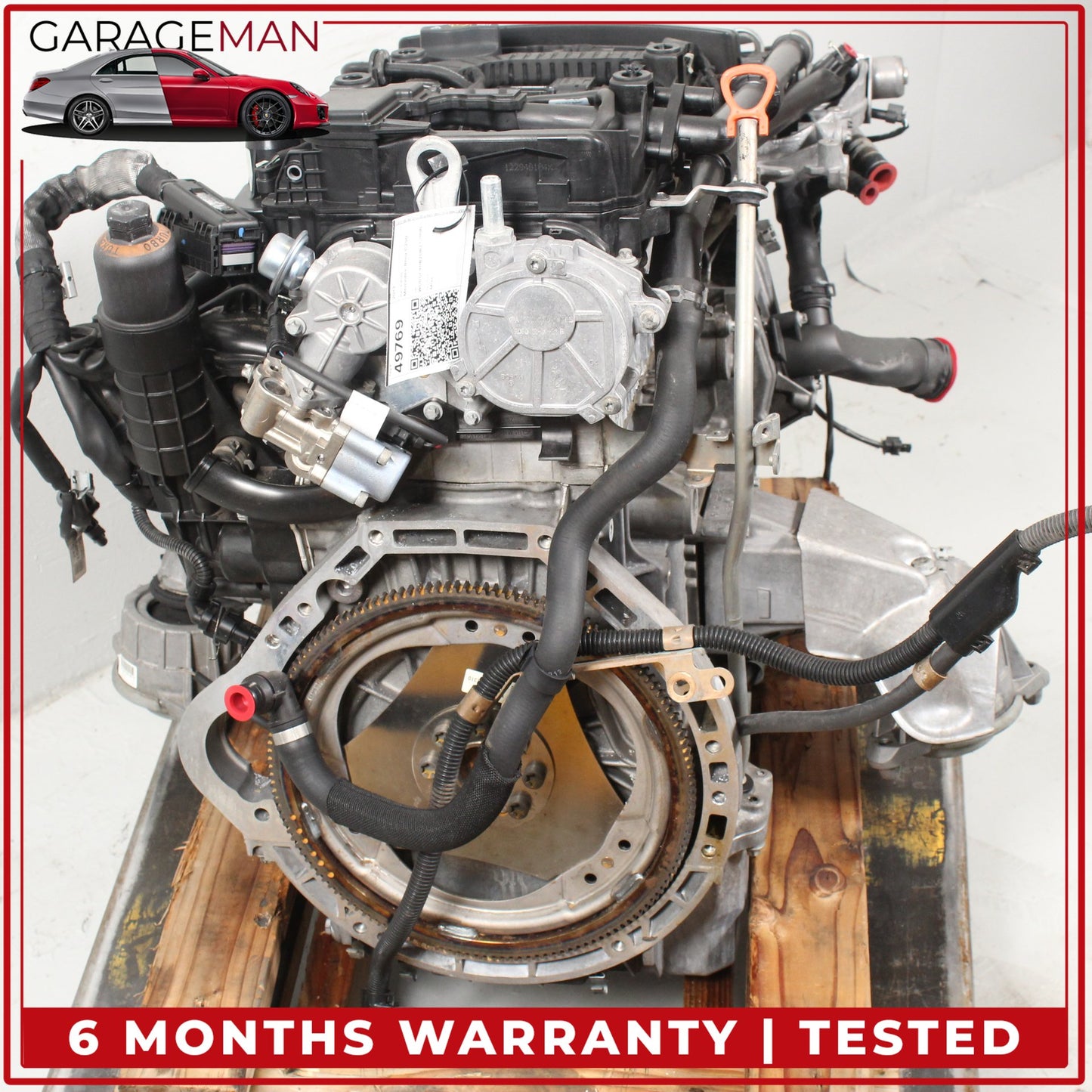 2012-2015 Mercedes W204 C250 M271 Engine Motor Assembly 1.8L I4 RWD OEM 117k