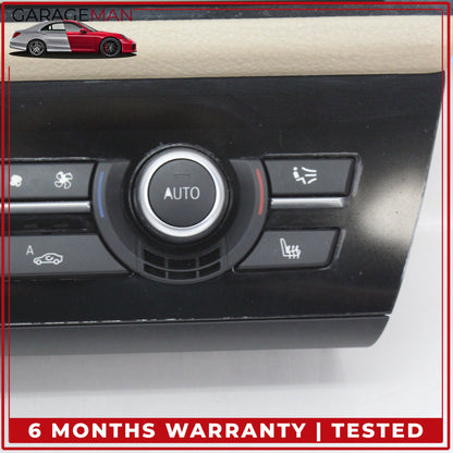 2011-2016 BMW 550i Front AC Climate Control Panel Audio CD Player 9236480 OEM