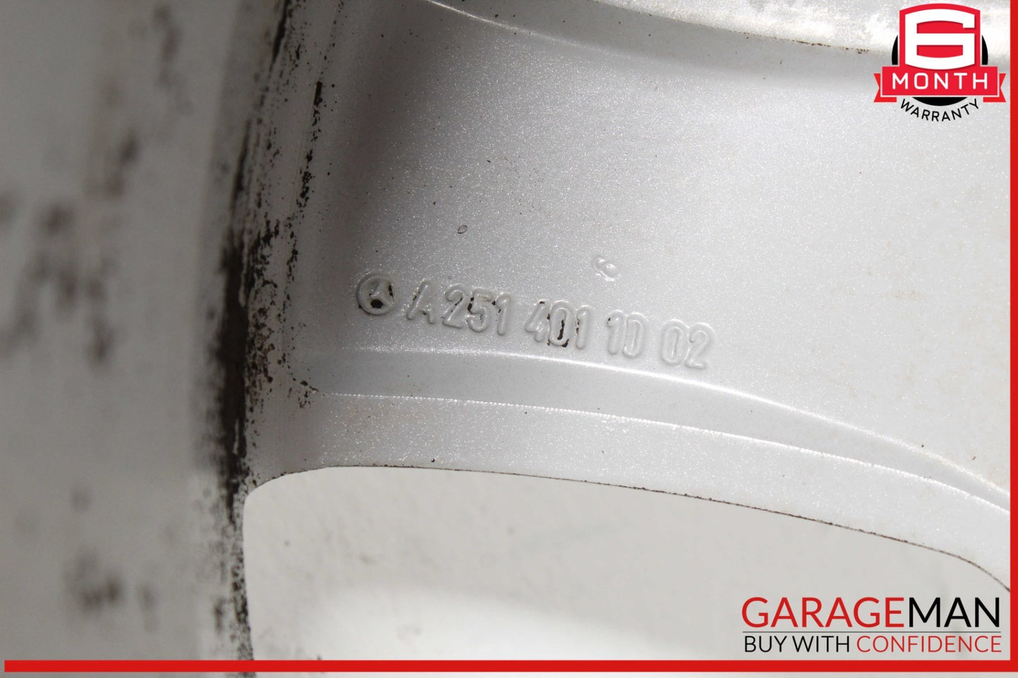 Mercedes W251 R350 ML500 GL450 7.5 X 17" R17 Wheel Rim Silver 2514011002 OEM