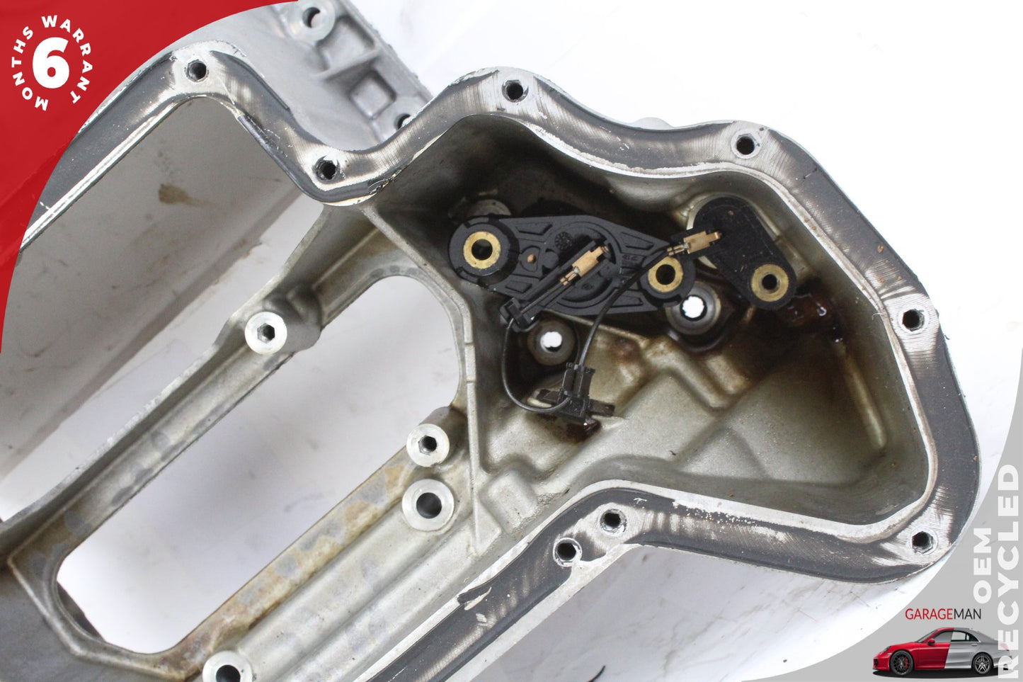 2005-2011 Mercedes W211 E350 Engine Upper Oil Sump Baffle Pan 2720142102 OEM